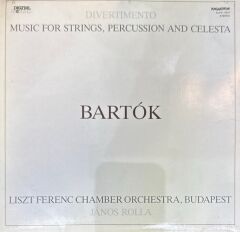 Bartók - Liszt Ferenc Chamber Orchestra, Budapest, János Rolla – Divertimento / Music For Strings, Percussion And Celesta LP