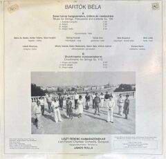 Bartók - Liszt Ferenc Chamber Orchestra, Budapest, János Rolla – Divertimento / Music For Strings, Percussion And Celesta LP
