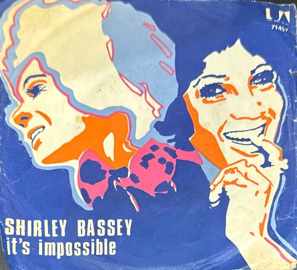 Shirley Bassey – It's Impossible 45'lik