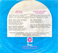 Aylin Urgal – Sevgili Dostum / Sakın Ağlama Ardından 45'lik