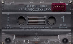 Céline Dion – Let's Talk About Love DİKKAT KASET