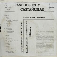 Orquesta Taurina, Victorita De Malaga – Pasodobles Y Castañuelas LP