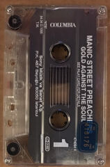 Manic Street Preachers – Gold Against The Soul DİKKAT KASET