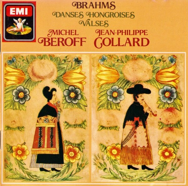DİKKAT CD Brahms - Michel Béroff, Jean-Philippe Collard – Danses Hongroises / Valses