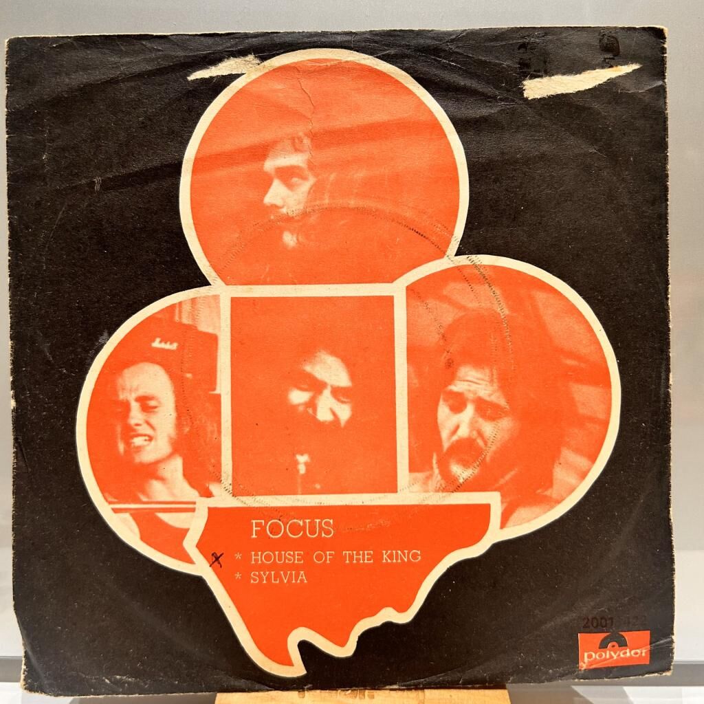 Focus ‎– Sylvia / House Of The King 1973 BASKI 45LİK
