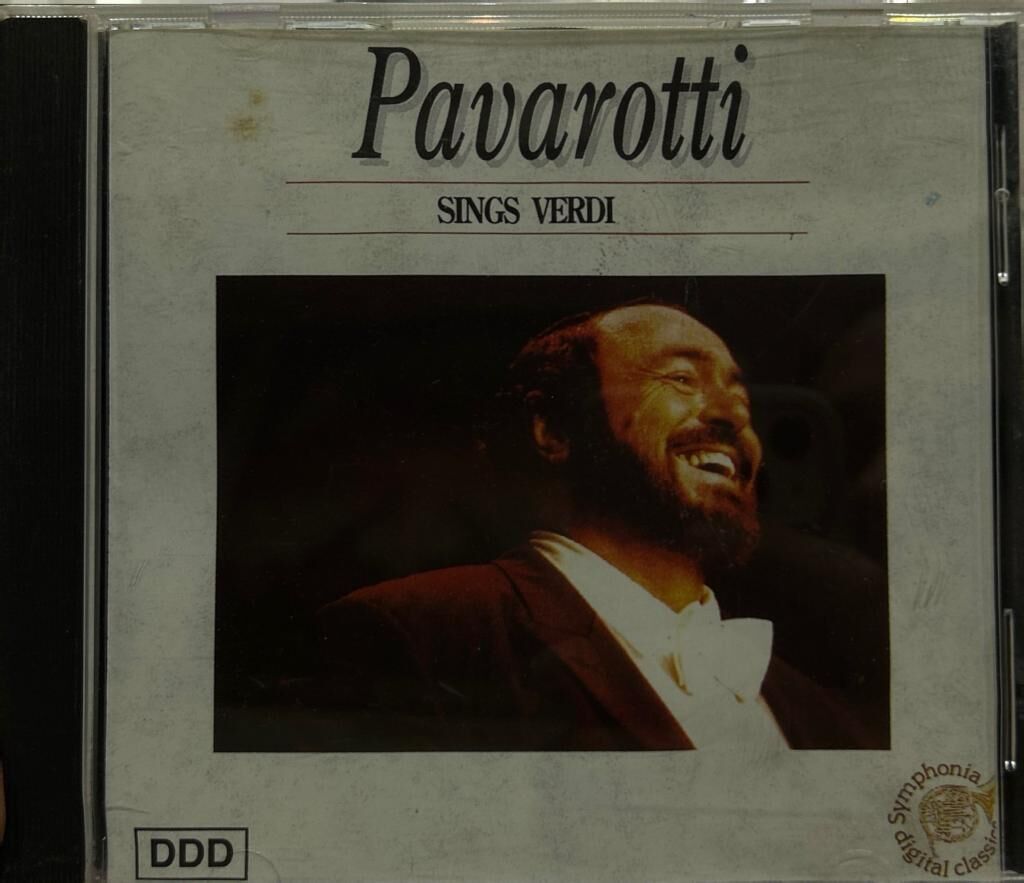 DİKKAT CD CD Luciano Pavarotti – Pavarotti Sings Verdi 1990lar BASKI MÜZİK CD