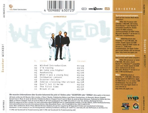 DİKKAT CD Scooter – Wicked!