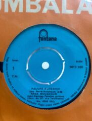 Nana Mouskouri ‎– Pauvre Rutebeuf / Les Mathématiques 1970LER BASKI 45LİK