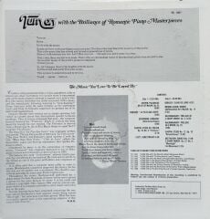 Unknown Artist – Turn On With The Brilliance Of Romantic Piano Masterpieces LP