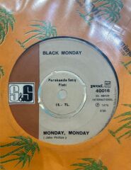 Black Monday ‎– Ride Your Bike / Monday, Monday 1974 BASKI 45LİK
