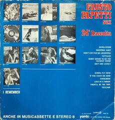 Fausto Papetti Sax – 24ª Raccolta LP