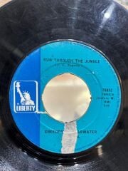 Creedence Clearwater Revival – Run Through The Jungle / Up Around The Bend 1970 BASKI 45LİK