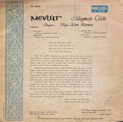 Kani Karaca – Mevlût / Mevlidi Şerif