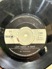El Chicano ‎– Last Tango In Paris / Viva La Raza Paris'te Son Tango Orjinal Film Müziği 1973 BASKI 45LİK