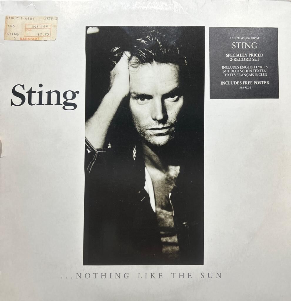 Sting – ...Nothing Like The Sun 1987 BASKI LP