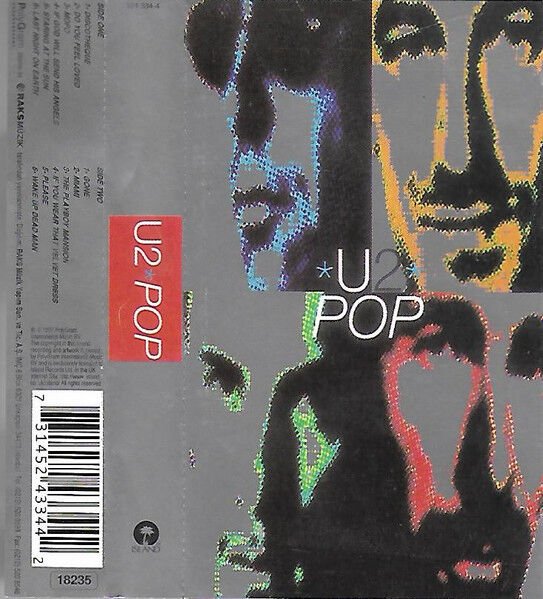 U2 – Pop DİKKAT KASET