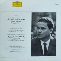 J.S. Bach - Dietrich Fischer-Dieskau, Purcell*, Stölzel* – Kreuzstab-Kantate BWV 56 LP