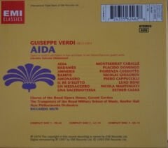 DİKKAT CD !!! Giuseppe Verdi & Montserrat Caballé & Placido Domingo & Riccardo Muti – Aida CD