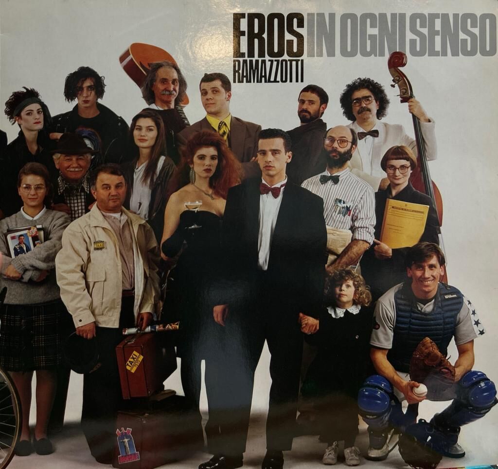 Eros Ramazzotti – In Ogni Senso 1990 AVRUPA BASKI LP