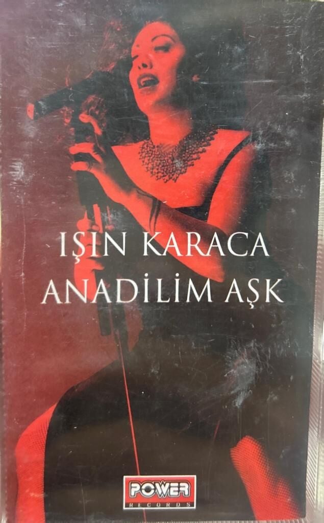 KASET Işın Karaca ‎– Anadilim Aşk 2001 BASKI KASET