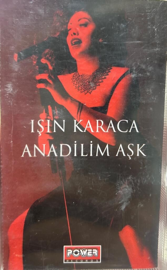 KASET Işın Karaca ‎– Anadilim Aşk 2001 BASKI KASET