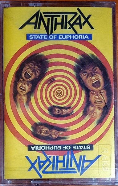 Anthrax – State Of Euphoria DİKKAT KASET