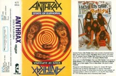 Anthrax – State Of Euphoria DİKKAT KASET