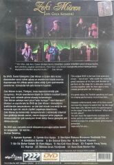 DİKKAT DVD ZEKİ MÜREN SON GALA KONSERİ 1986 YILBAŞI GECESİ DVD