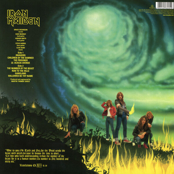 Iron Maiden – The Number Of The Beast LP