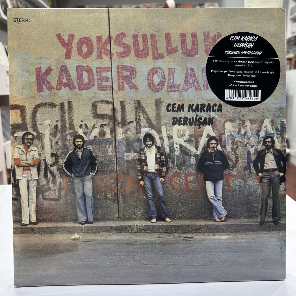 CEM KARACA - YOKSULLUK KADER OLAMAZ İSPANYOL PHARAWAY BASKI LP