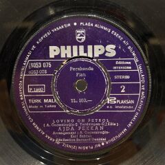Ajda Pekkan ‎– Pet'r Oil / Loving On Petrol 1980 BASKI 45LİK