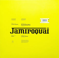 Jamiroquai – Virtual Insanity (Sarı Renkli Maxi Single Plak)