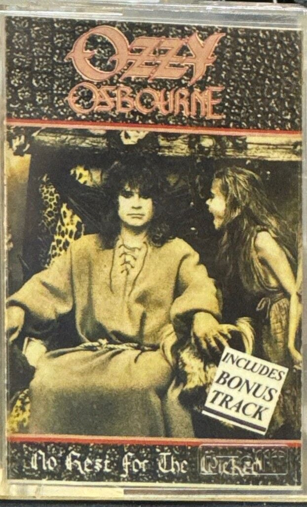 DİKKAT KASET !!! Ozzy Osbourne – No Rest For The Wicked Kaset