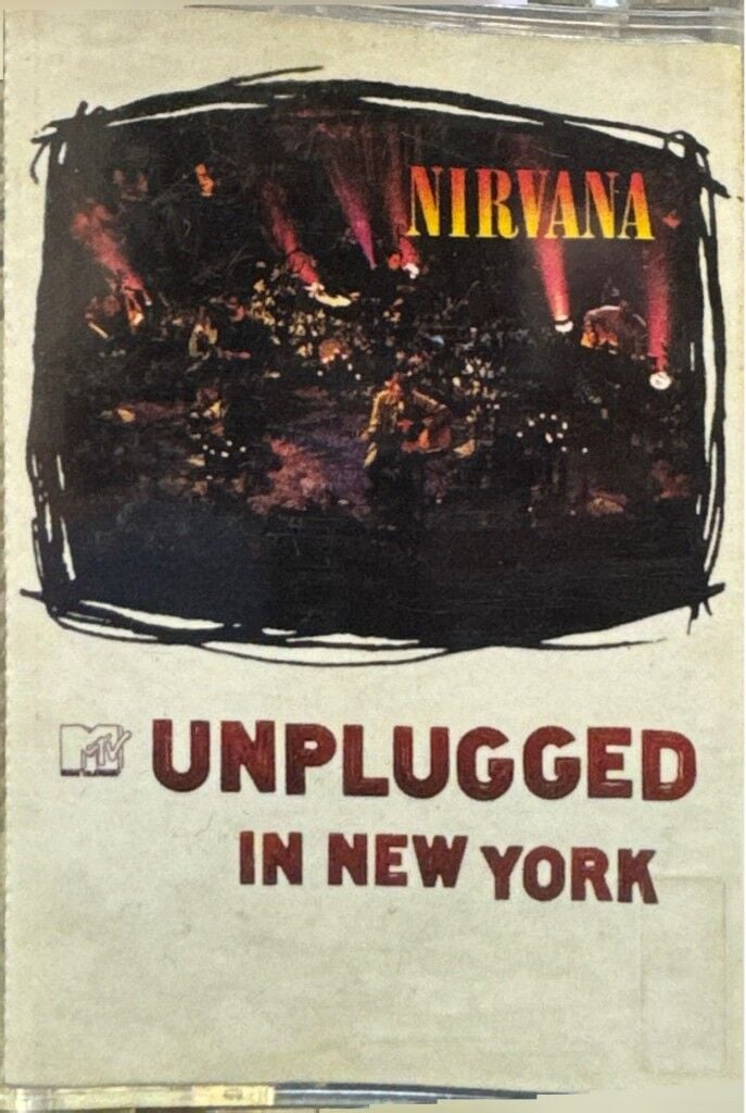 DİKKAT KASET !!! Nirvana – MTV Unplugged In New York Kaset