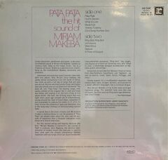 Miriam Makeba – Pata Pata 1970 LER BASKI LP