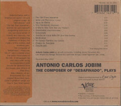 DİKKAT CD !!! Antonio Carlos Jobim – The Composer Of ''Desafinado'', Plays CD