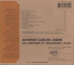 DİKKAT CD !!! Antonio Carlos Jobim – The Composer Of ''Desafinado'', Plays CD