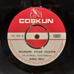 NURSAL ÜNSAL UYUPTA ELLER SÖZÜNE /GELMEDİN AYLAR OLUYOR 45LİK