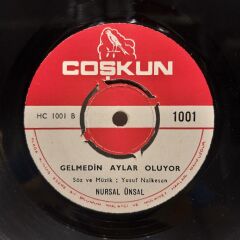 NURSAL ÜNSAL UYUPTA ELLER SÖZÜNE /GELMEDİN AYLAR OLUYOR 45LİK