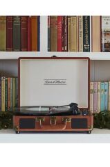Record Master *ÜCRETSİZ KARGO Record Master ST14012 Kahverengi Retro Pikap Bluetooth ve Şarj Özellikli Özel Dış Kaplama Retro Pikap 33, 45, 78 Devir