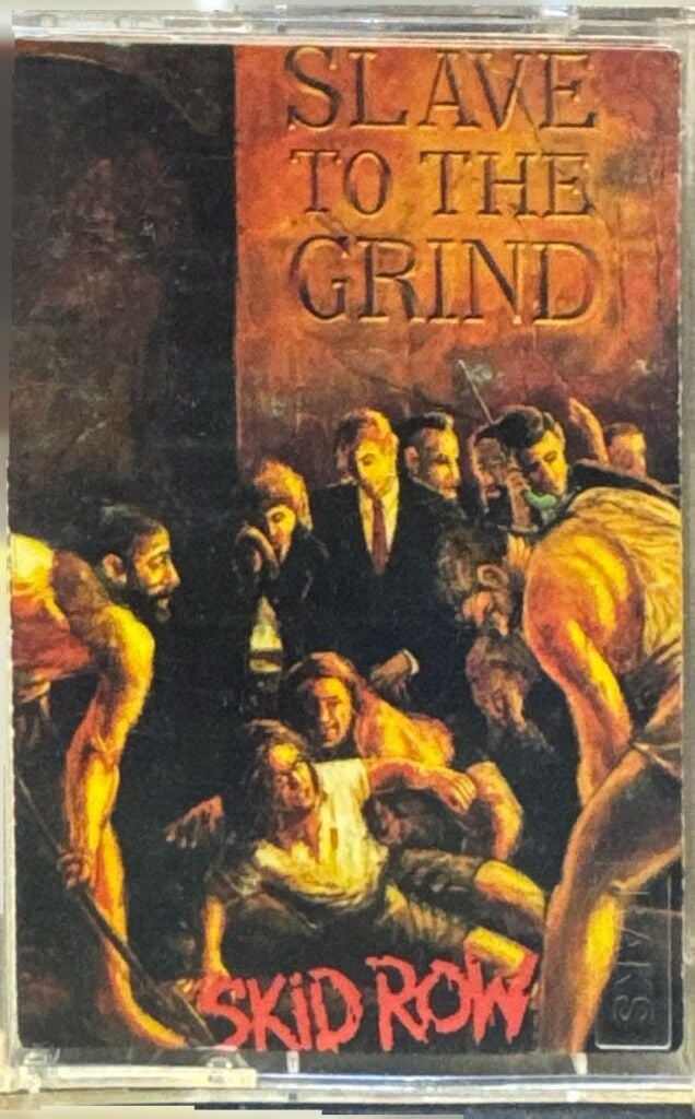 DİKKAT KASET !!! Skid Row – Slave To The Grind Kaset