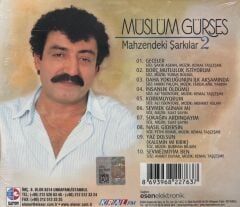 DİKKAT PLAK DEĞİLDİR CD'DİR Müslüm Gürses – Mahzendeki Şarkılar 2 - CD