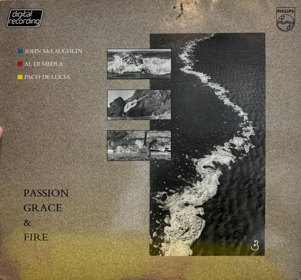 John McLaughlin - Al Di Meola - Paco De Lucía – Passion, Grace & Fire 1983 BASKI LP