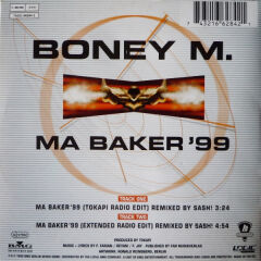 DİKKAT CD !!! Boney M – Ma Baker '99 CD
