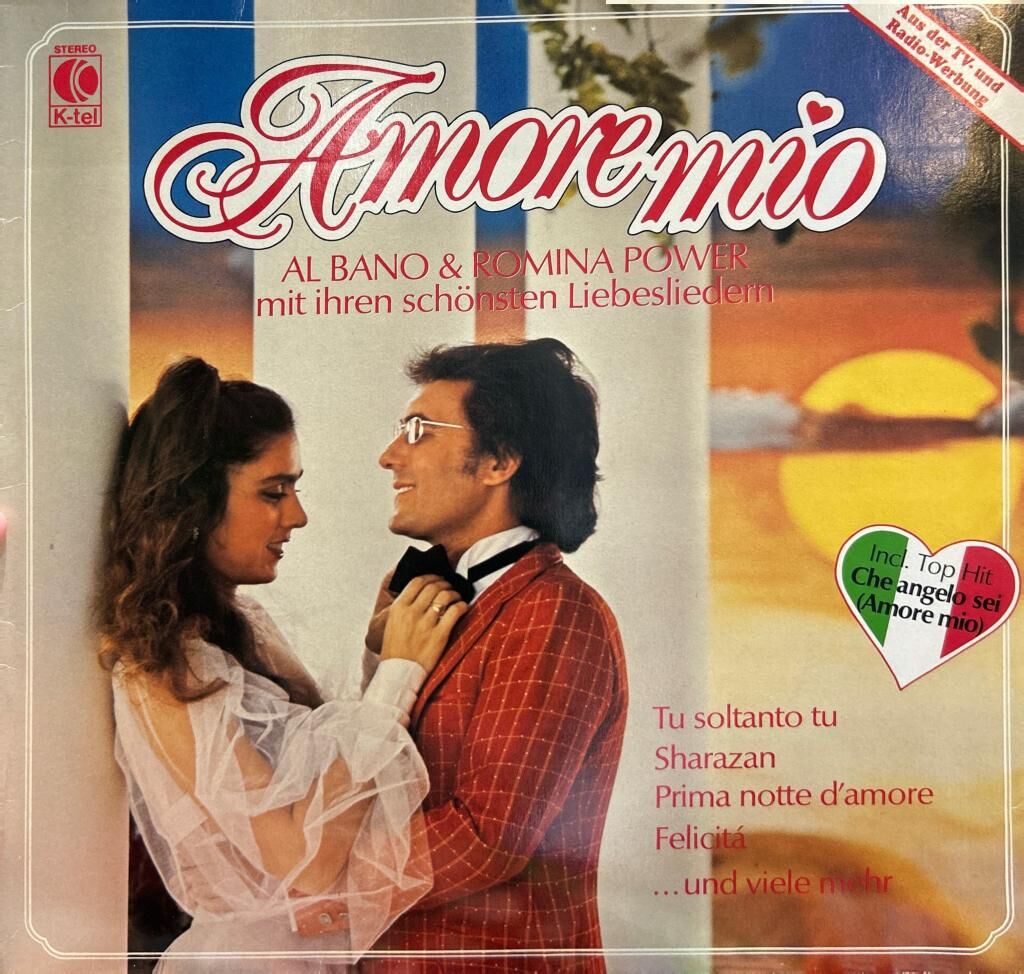 Al Bano & Romina Power – Amore Mio - Felicita bu albümde 1983 BASKI LP
