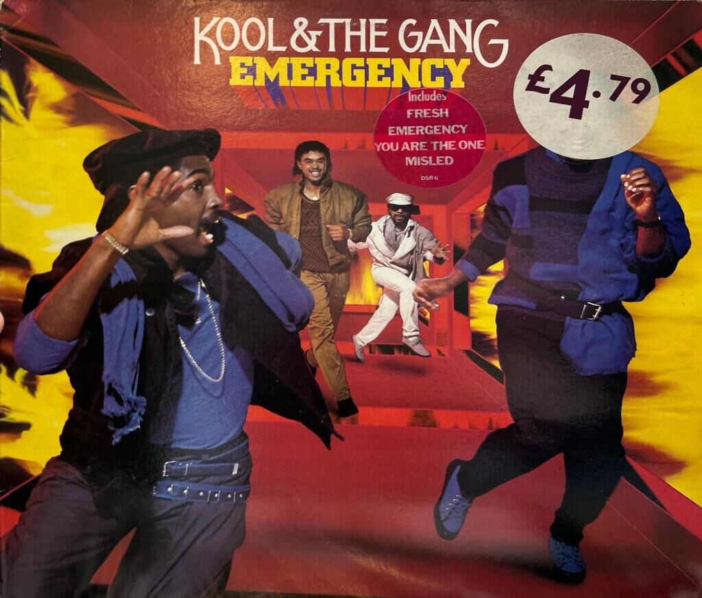Kool & The Gang – Emergency - Fresh bu albümde 1984 BASKI LP