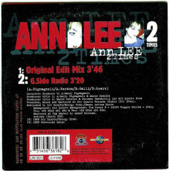 DİKKAT CD !!! Ann Lee – 2 Times CD