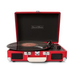 Record Master T310CH Dahili Şarj Özellikli Kırmızı PİKAP