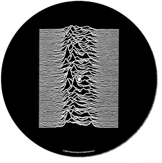 JOY DIVISION (UNKNOWN PLEASURE) BASKILI PİKAP KEÇESİ (SLIPMAT)