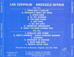 DİKKAT CD !!! Led Zeppelin – Brussels Affair CD